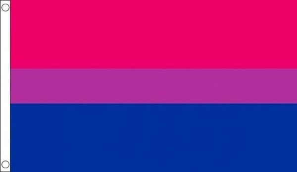 Bisexuelle  Flagge 90 x 150 cm