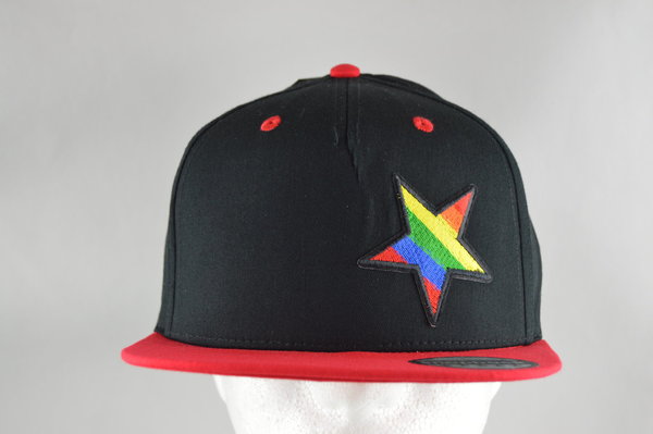 Pride Cap Star in Rot