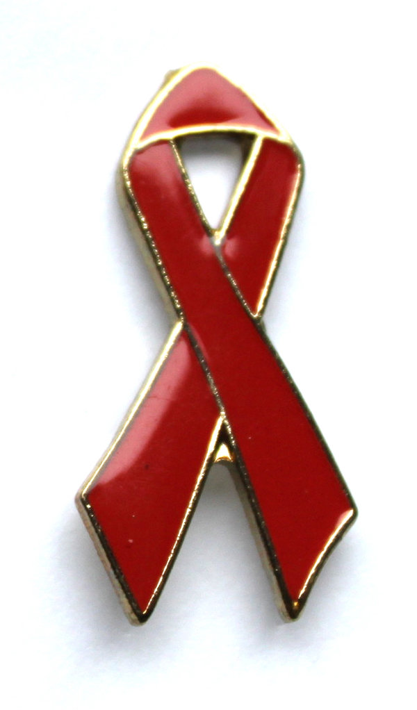 Anstecker Aids-Schleife M