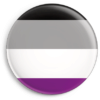Kleiner Asexuell Pride Button