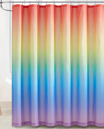 Regenbogen - Duschvorhang 180 x 180 cm