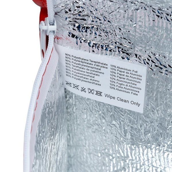 Regenbogenfahne Recycelte Plastikflaschen RPET Kühltasche Picknicktasche